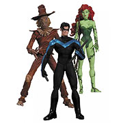 Batman Hush Scarecrow, Nightwing & Poison Ivy Figure Set